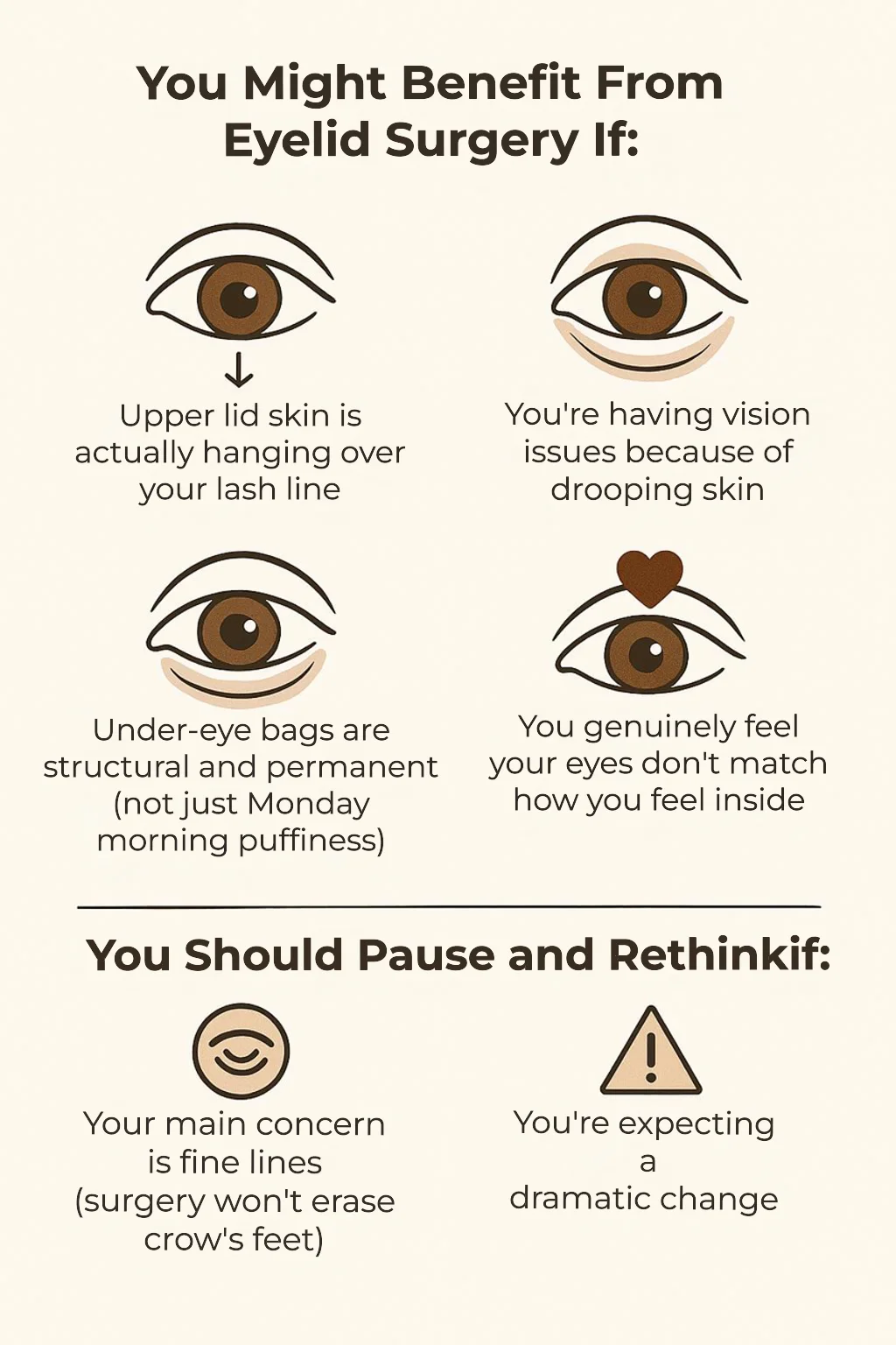 When Eyelid Surgery Makes Sense And When It Doesnt